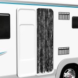 vidaXL Perdea pentru insecte, antracit, 56x200 cm, Chenille 315141