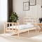 vidaXL Cadru de pat, 100x200 cm, lemn masiv de pin 3101338
