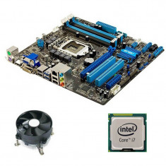 Kit Placa de Baza Asus P8B75-M, Intel Quad Core i7-3770S, Cooler foto