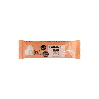Baton cu Caramel Eco 40 grame Bio Today foto