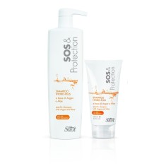 Sampon cu Argan SOS Protector HYDRO PLUS - Shot 250ml