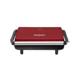 Aparat pentru sandwich Beper, 850 W, 23 x 14.5 cm, maner aluminiu, carcasa plastic