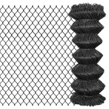 Cumpara ieftin Gard plasa de sarma, gri, 15 x 1 m, otel