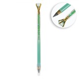 Creion Colorat Forever, Model Confetti și Strass, Multicolor, Capac Plastic, Oem
