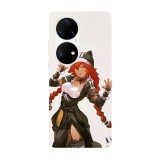 Husa compatibila cu Huawei Mate 40 Pro model Lupus Regina Beta Overlord, Silicon, TPU, Viceversa, Transparent, Carcasa