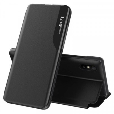 Husa pentru Xiaomi Redmi 9AT / 9A, Techsuit, eFold, Neagra foto