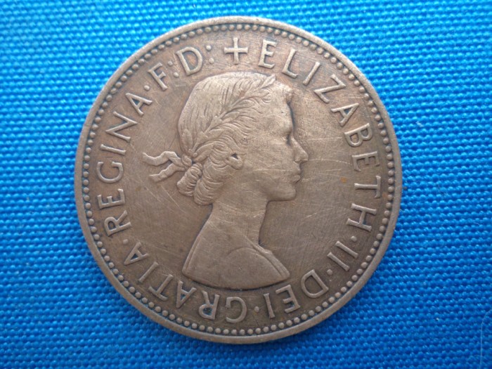 ONE PENNY 1966 ELISABETA II / ANGLIA