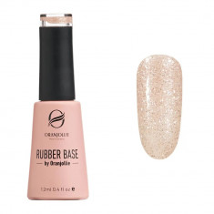 Rubber Base Glitter Gel Color Nr. 25 Oranjollie