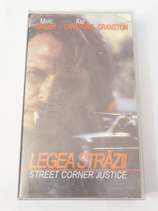 Caseta video VHS originala film tradus Ro - Legea Strazii foto