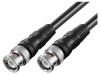 Cablu BNC 50&Omega; 1m Negru, Goobay