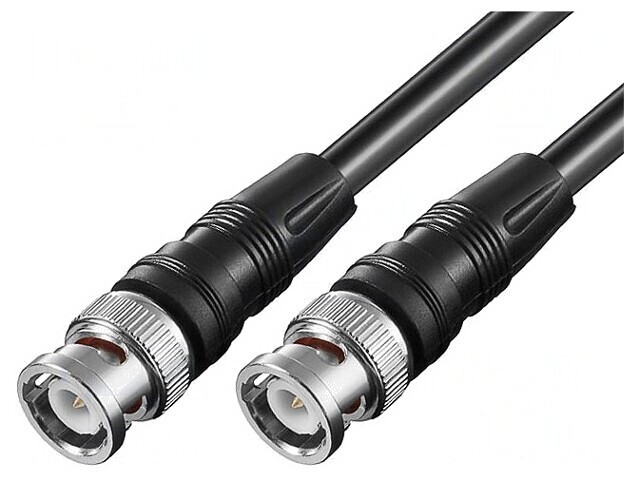 Cablu BNC 50&Omega; 1m Negru