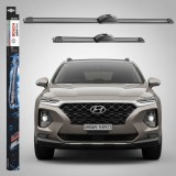 Cumpara ieftin Ștergătoare Parbriz Hyundai Santa Fe IV SUV Van (TM) 2018-2024 | Set Față 650+400mm Aerotwin AR653S | Bosch