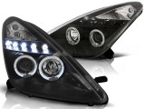 Faruri tuning Toyota Celica T230 1999-2005 negre, set stanga-dreapta