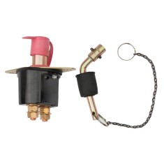 Contact general cu cheie otel si lant fixare, 12V, max 1000 A, cu capac de protectie, model mare AutoDrive ProParts