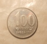 ISRAEL 100 SHEQELI 19?/
