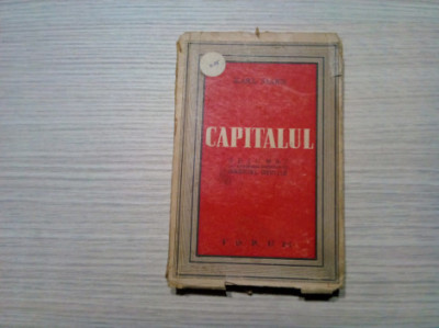 KARL MARX - CAPITALUL - Gabriel Deville (rezumat) - Editura Forum, 262 p. foto