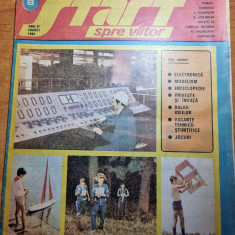 revista pentru copii - start spre viitor - august 1985