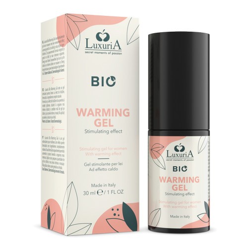 Orgasme puternice - Luxuria BIO Gel cu Incalzire 30 ml Gel Stimulator pentru Femei cu Efect de Incalzire