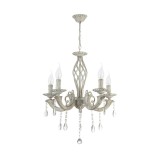 Candelabru Pandora Alb Vintage 5xE14 60W