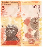 Venezuela 5 Bolivares 2014 P-89g UNC