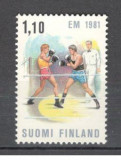 Finlanda.1981 C.E. de box Tampere KF.140
