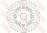 TRW DF6216 Disc frana