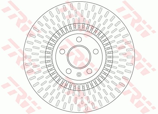 TRW DF6216 Disc frana