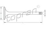 Supapa evacuare SEAT TOLEDO II (1M2) (1998 - 2006) TOPRAN 107 286