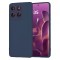 Husa pentru Motorola Edge 60 Pro, Techsuit, SoftFlex, Bleumarin