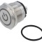 Comutator anti-vandalism E-SWITCH PVHC7 2 poziții SPST 20A 250VAC IP67 LED albastru