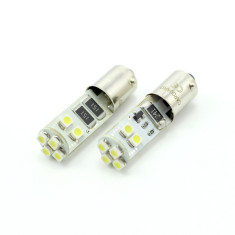 Set 2 becuri LED pentru iluminat interior/portbagaj Carguard, 3 W, 12 V, 56 lm, tip SMD, Alb xenon