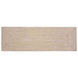 vidaXL Covoare de zonă Natural și Alb 60 x 200 cm Iută 42010467
