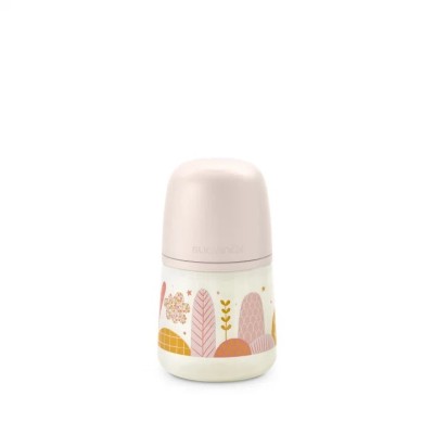 Biberon 150 ml tetină fiziologică sx pro debit lent roz dreams foto