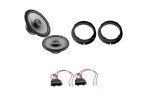 Cumpara ieftin Pachet Audio Auto HERTZ UNO X 165, 165mm, Volkswagen, Seat + Inele Adaptor, Mufe Conectica