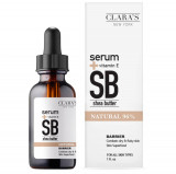 Serum facial cu Unt de Shea si Vitamina E, 30ml, Clara&#039;s New York