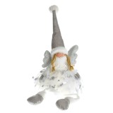 Decoratiune fetita ingeras cu led 50 cm