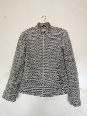 Sacou DIKA tip jacheta dama masura S cu fermoar dama business office casual