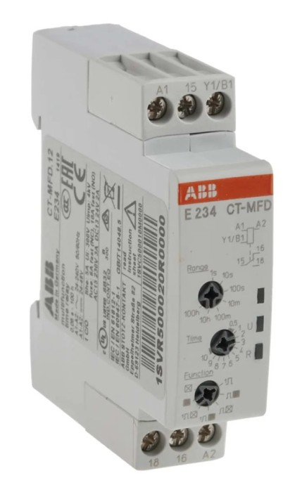 Timer digital programabil SPDT pentru şină DIN