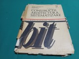 CONSTRUCȚII ARHITECTURĂ SISTEMATIZARE * BULETIN DE INFORMARE TEHNICĂ * NR. 9 * 1971 * 4 2 2