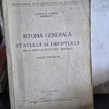 Istoria generala a Statului si Dreptului - Vladimir Hanga