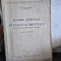Istoria generala a Statului si Dreptului - Vladimir Hanga