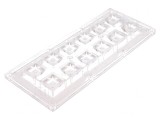Lentilă LED Transparentă Dreptunghiulară 50-67&deg; 11.4mm