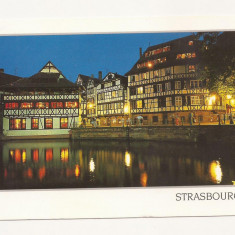 FR2 -Carte Postala - FRANTA -Strasbourg (Bas-Rhin ) Le rue du Bain. circulata 94