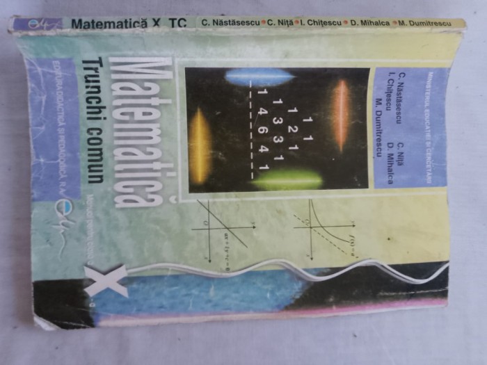 Manual matematica trunchi comun clasa a10a