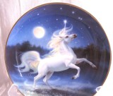 FARFURIE DECORATIVA PORTELAN ENGLEZESC ROYAL DOULTON IN EDITIE LIMITATA DECOR DIAMOND UNICORN