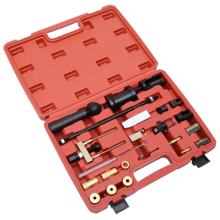 Set extractor pentru injector diesel și benzină, 23 piese