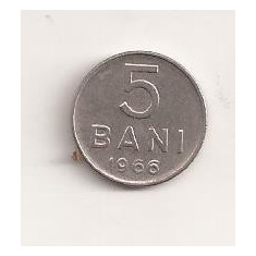 Moneda - Romania - 5 bani 1966 , v9