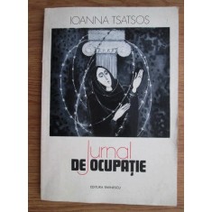 Ioanna Tsatsos - Jurnal de ocupatie