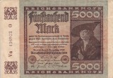 GERMANIA 5.000 marci 1922 VF+!!!