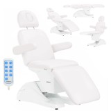 Fotoliu cosmetic electric pentru salon cosmetic pedichiura incalzire 3 cilindri Mazaro
